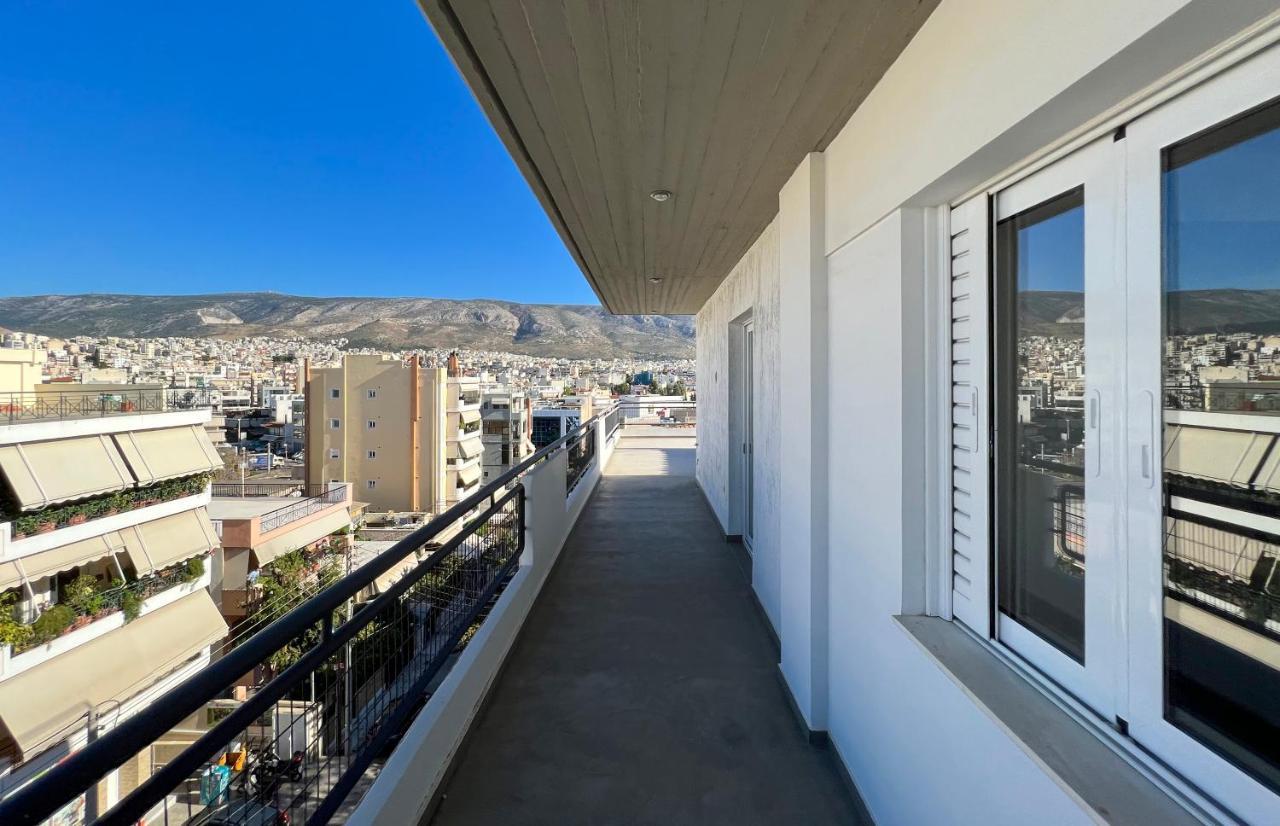 Panoramic Cityscape Maisonette In Agios Dimitrios Athens Ngoại thất bức ảnh