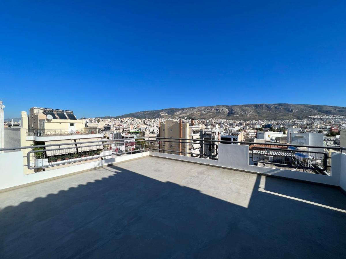 Panoramic Cityscape Maisonette In Agios Dimitrios Athens Ngoại thất bức ảnh